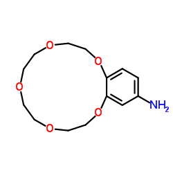 4'-Aminobenzo-15-crown-5 Structure
