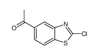 Ethanone,1-(2-chloro-5-benzothiazolyl)-(9CI)结构式