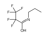 2,2,3,3,3-pentafluoro-N-propylpropanamide结构式