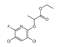 ethyl 2-(3,5-dichloro-6-fluoropyridin-2-yl)oxypropanoate Structure