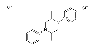 2,5-dimethyl-1,4-di(pyridin-1-ium-1-yl)piperazine,dichloride Structure