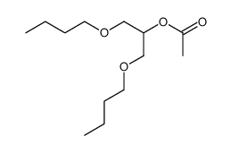 1,3-Dibutoxy-2-propanol acetate Structure
