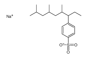 烷基苯磺酸钠盐-C11-13-支链烷基衍生物结构式