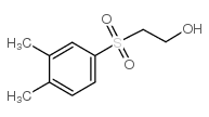 3,4-二甲基苯磺酰基乙醇结构式