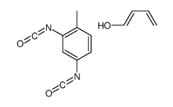 (1E)-buta-1,3-dien-1-ol,2,4-diisocyanato-1-methylbenzene Structure
