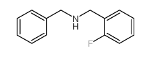 N-苄基-2-氟苄基胺结构式
