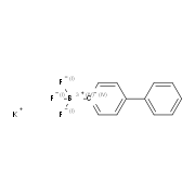 Potassium 4-biphenyltrifluoroborate Structure