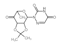 2-(4,8,8-trimethyl-5-oxo-3,7,9-trioxabicyclo[4.3.0]non-2-yl)-1,2,4-triazine-3,5-dione结构式