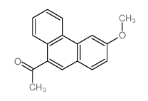 1-(3-methoxyphenanthren-9-yl)ethanone结构式