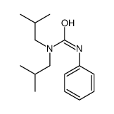 1,1-bis(2-methylpropyl)-3-phenylurea结构式