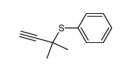3-Thiomethoxy-3-methyl-1-butin Structure