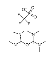 Bis(N,N,N',N'-tetramethylformamidinium)ether-bis(trifluormethansulfonat)结构式