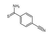 4-cyanobenzenecarbothioamide结构式