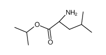 Leucin-isopropylester Structure