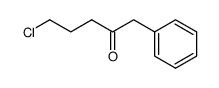 5-chloro-1-phenylpentane-2-one结构式
