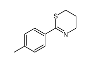2-(4-methylphenyl)-5,6-dihydro-4H-1,3-thiazine Structure