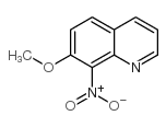 7-甲氧基-8-硝基喹啉结构式