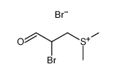 (2-bromo-3-oxopropyl)dimethylsulfonium bromide Structure