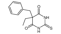 5-ethyl-5-benzyl-2-thio-barbituric acid结构式