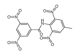 3,5-dinitro-benzoic acid-(4-methyl-2,6-dinitro-anilide)结构式