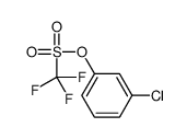 3-氯苯基三氟甲磺酸酯结构式