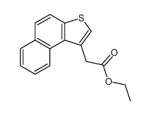 ethyl naphtho[2,1-b]thiophene-1-acetate结构式