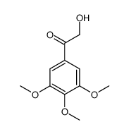 2-hydroxy-1-(3,4,5-trimethoxyphenyl)ethanone结构式