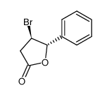 trans-4-bromo-5-phenyl-2-(3H)-dihydrofuranone结构式