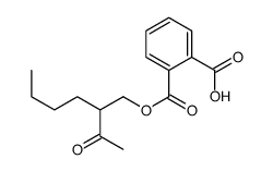 邻苯二甲酸二(1-氧乙基)己酯结构式