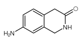 7-氨基-1,2-二氢异喹啉-3(4H)-酮结构式