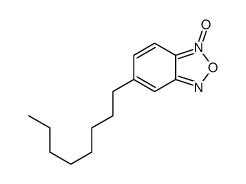 5-octyl-1-oxido-2,1,3-benzoxadiazol-1-ium Structure