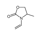 3-ethenyl-4-methyl-1,3-oxazolidin-2-one结构式