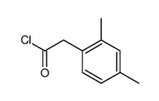 (2,4-dimethyl-phenyl)-acetyl chloride结构式