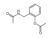 1-acetoxy-2-(acetylamino-methyl)-benzene结构式