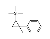 trimethyl-(2-methyl-2-phenylcyclopropyl)silane结构式