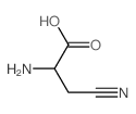 Alanine, 3-cyano- structure