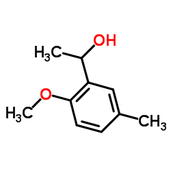 1-(2-Methoxy-5-methylphenyl)ethanol Structure