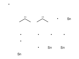 2-(dimethyl-λ3-stannanyl)propan-2-yl-dimethyltin Structure