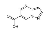 吡唑并[1,5-a]嘧啶-6-羧酸结构式