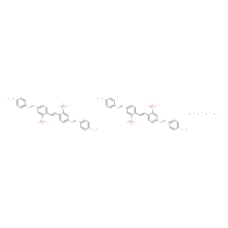tetrapotassium 4,4'-bis[(4-hydroxyphenyl)azo]stilbene-2,2'-disulphonate picture