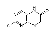 2-氯-8-甲基-7,8-二氢-5H-蝶啶-6-酮结构式