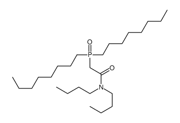 N,N-dibutyl-2-dioctylphosphorylacetamide Structure