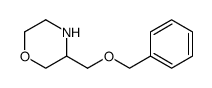 3-((benzyloxy)methyl)morpholine Structure
