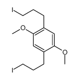 1,4-bis(3-iodopropyl)-2,5-dimethoxybenzene Structure