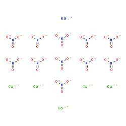 Nitric acid, ammonium calcium salt (11:1:5) Structure