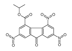 propan-2-yl 2,5,7-trinitro-9-oxofluorene-4-carboxylate Structure