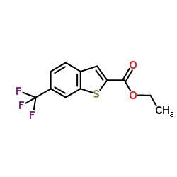 Ethyl 6-(trifluoromethyl)-1-benzothiophene-2-carboxylate Structure