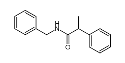 (+/-)-N-benzyl-2-phenylpropanamide Structure