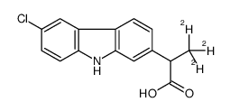 卡洛芬-d3结构式