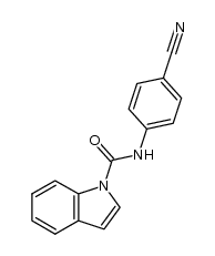 N-(4-cyanophenyl)-1H-indole-1-carboxamide Structure